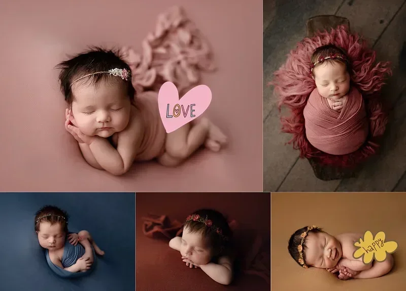 150*170 ซม.ทารกแรกเกิดการถ่ายภาพ Props ผ้าห่มผ้าห่มเด็กฉากหลังผ้าสตูดิโอถ่ายภาพอุปกรณ์เสริมเสื้อผ้า