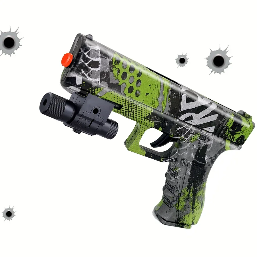 G-17 Giocattoli per pistola Blaster a sfera, Blaster manuale, NO necessario caricare giocattoli da tiro all'aperto, regalo per giochi da cortile