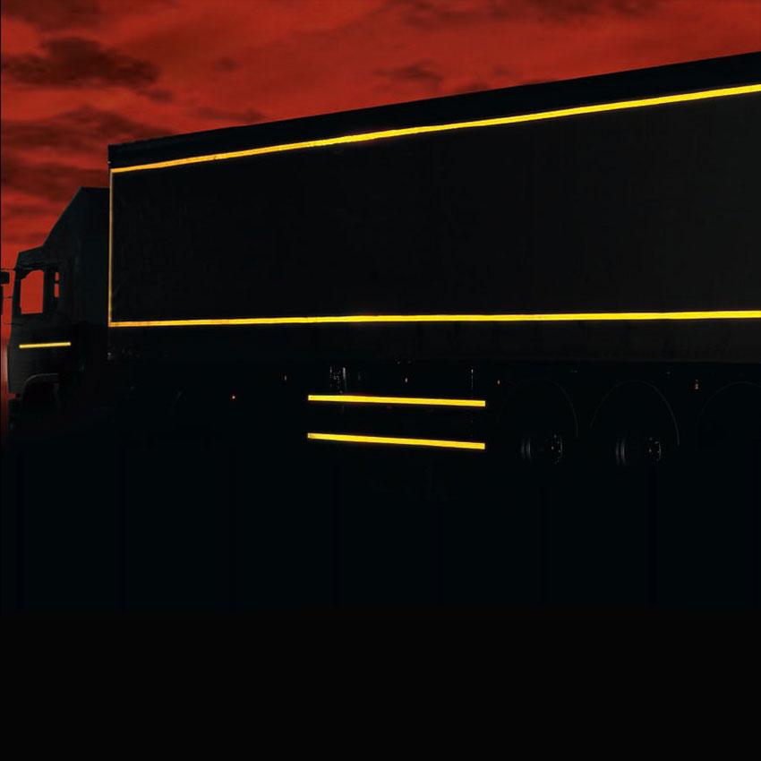 2.5cm/5cm/10cm*5M PET Reflective Tape Yellow Waterproof Diamond Grade Reflectors Stickers Adhesive Safety Warning Strips For Car