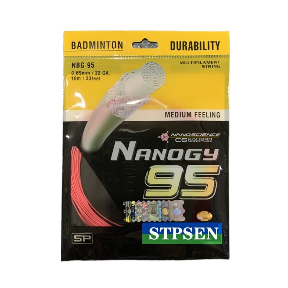 Badminton Racket String Tool, Cor Aleatória, Fio De Raquete, Diâmetro 7mm, 10m, Alta Qualidade, BG65, BG65Ti Cordas De Raquete