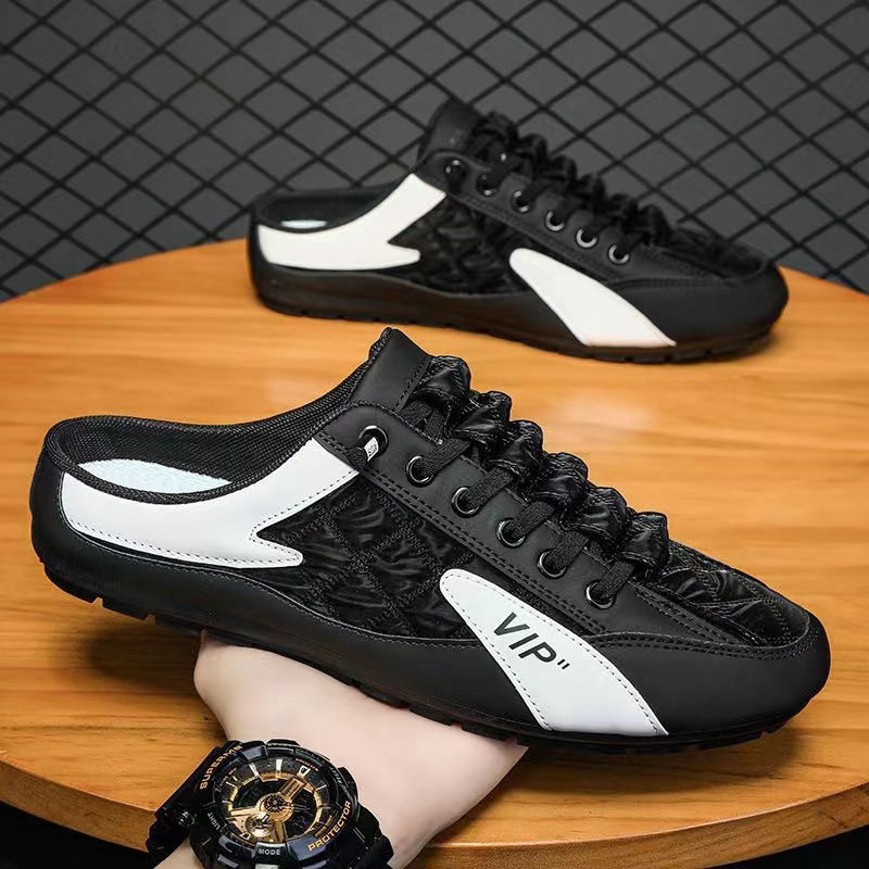2025 chinelos de verão para homens na moda fundo plano sapatos casuais sola macia sapatos de apoio tênis masculinos zapatos de hombre