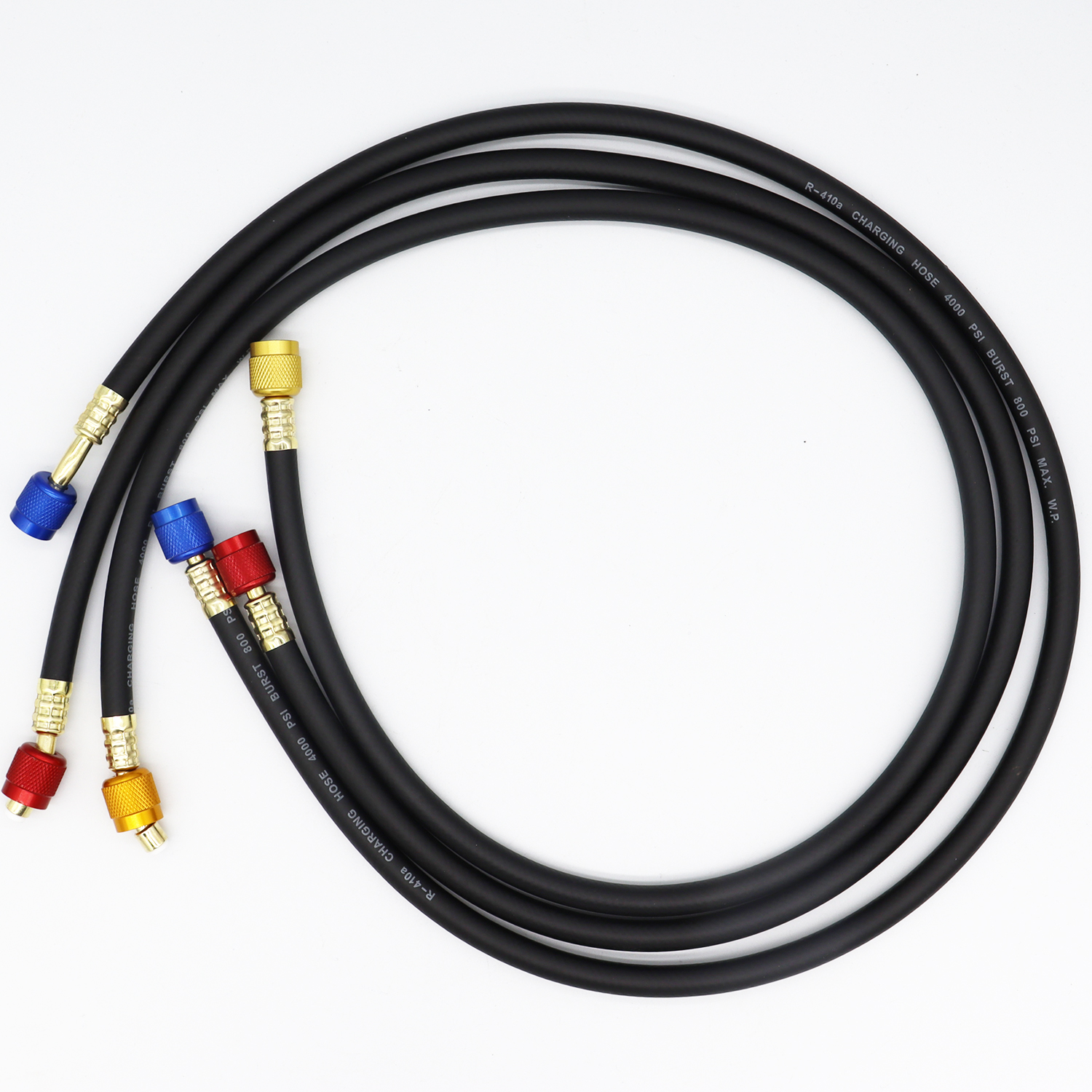 r134a R410A AC Refrigerant Charging Hoses HVAC Air conditioning tool car silicone hose pipe Air Condition System Maintenance