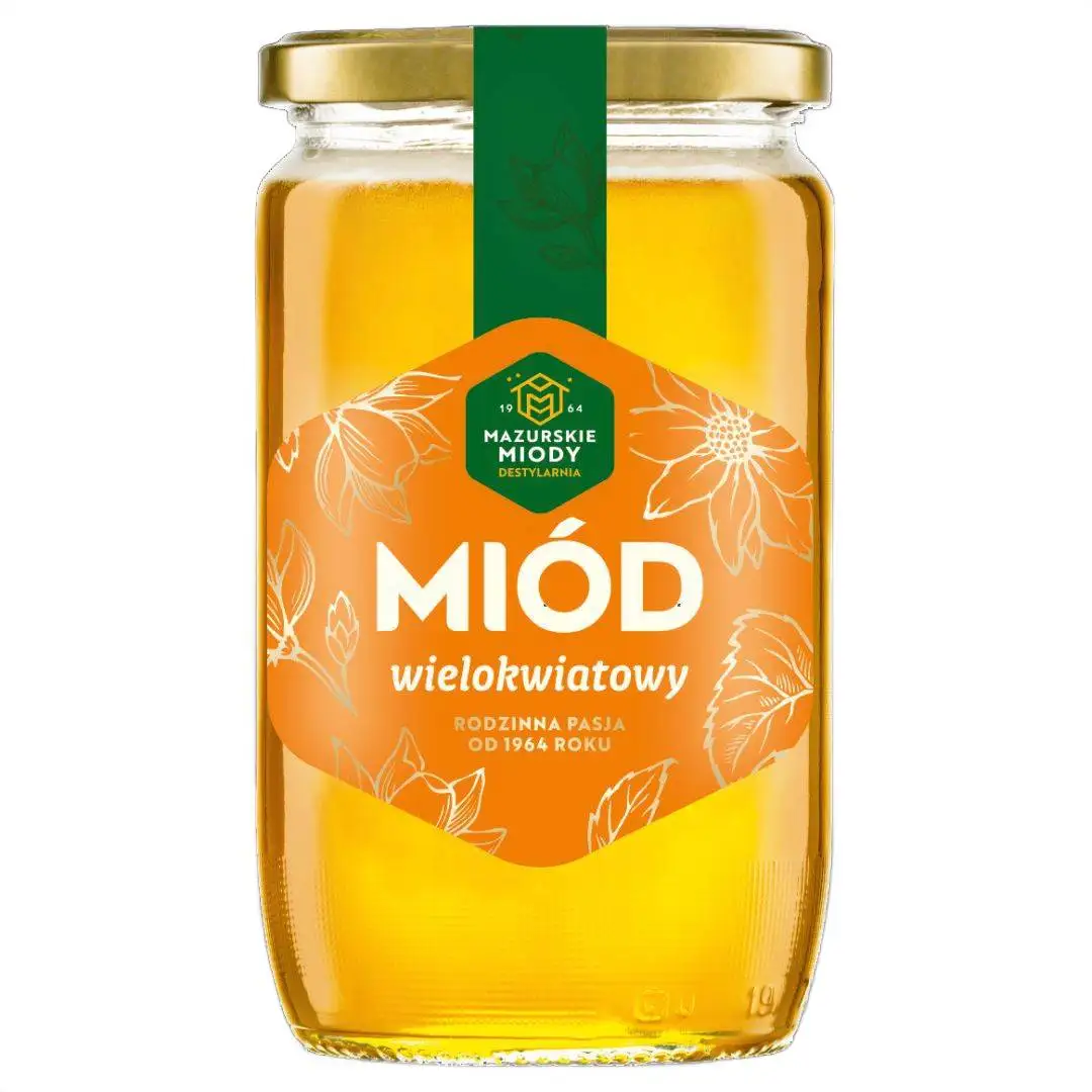 Mazurskie Miody Miód wielokwiatowy 1000g