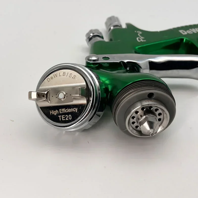 sMaster ペイントガン TE20 T110 1.3 ミリメートルノズルスプレーガン GT プロ PRPLE Glod 混合カップ付き水ベースエアスプレーガンエアブラシ