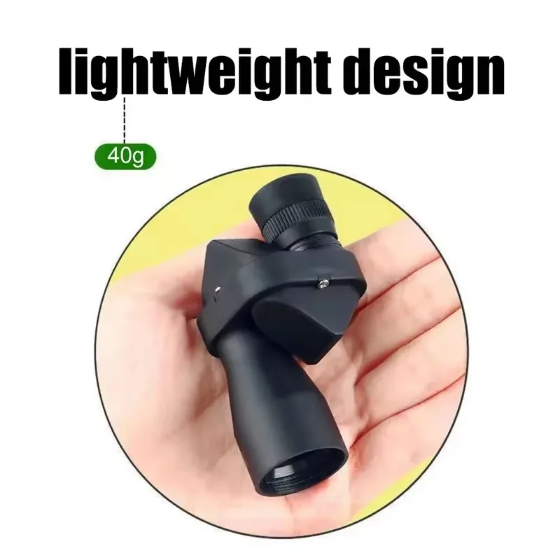 Mini telescopio monoculare tascabile portatile 1000x20 Zoom ad alto ingrandimento Telescopio da pesca all'aperto per caccia in campeggio
