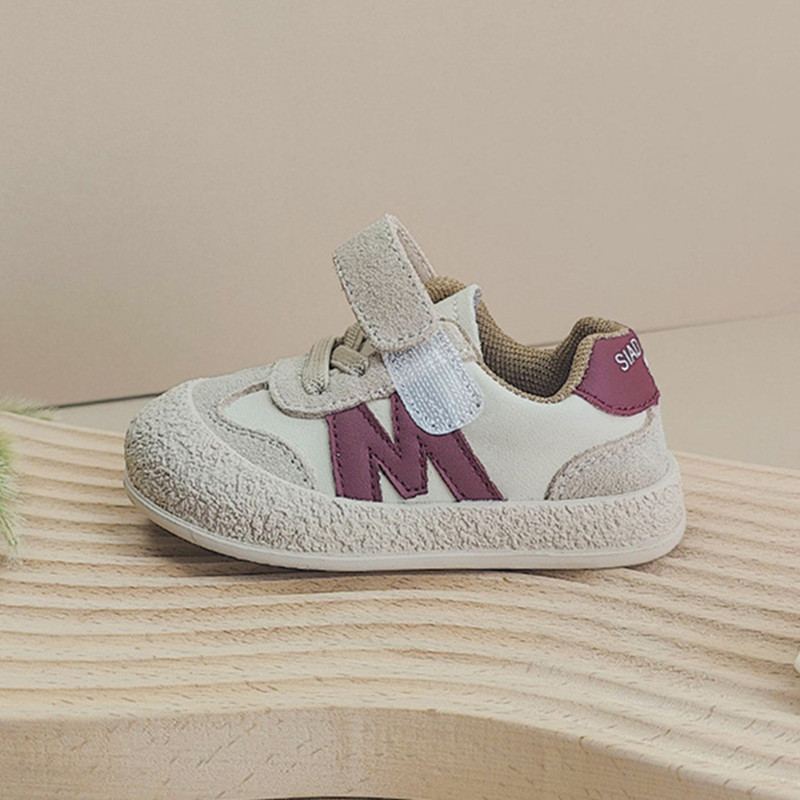 New Autumn Baby First Walkers Shoes Leather Toddler Boys Sneakers Soft Sole Infant Fashion little Kids Girls Shoes 15-25