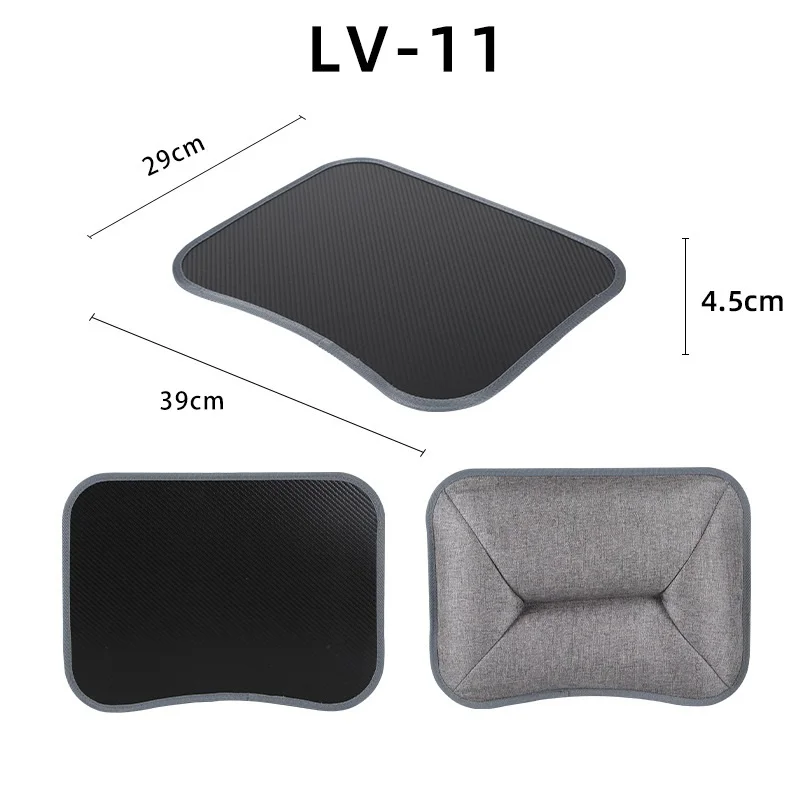 Mesa multifuncional para laptop com almofada e preenchida com partículas de espuma, mesa pequena de travesseiro, mouse pad rígido, mesas grandes para computador