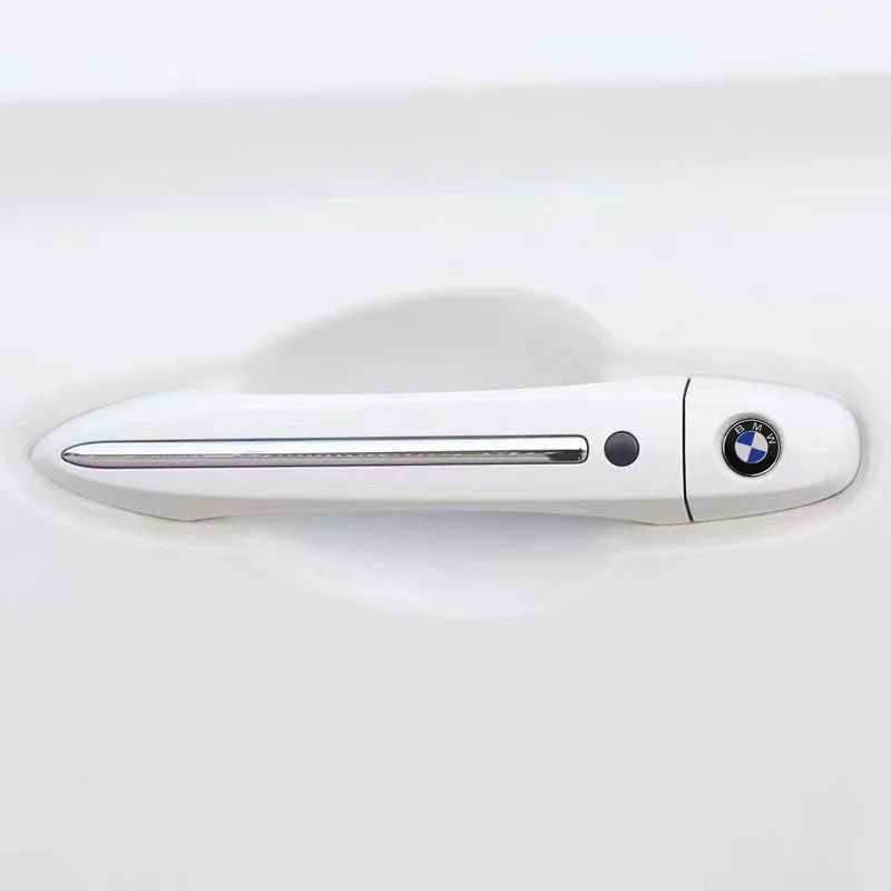 Emblema adhesivo para llave remota de coche de aluminio, 11/14mm, accesorios para BMW Performance F30 F10 E90 F20 E46 E60 E70 E39 E36 E87 E92