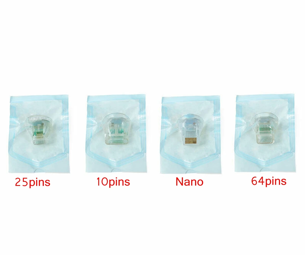 Disposable Consumable Cartridge Gold Plated 10/25/64 Pins Nano Accessory for Anti Stretch Marks
