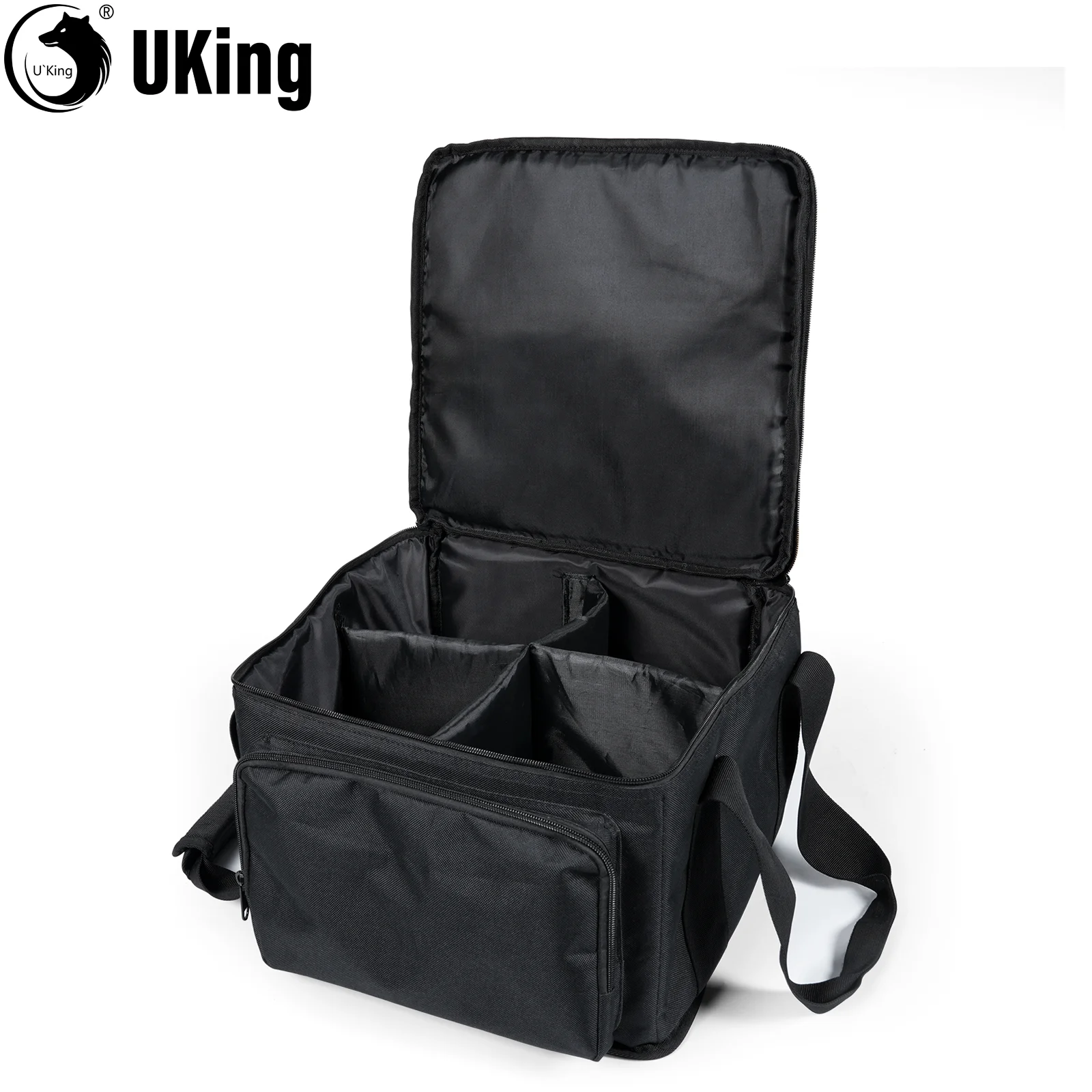 Torba U'King Par Light Bag 600D Wodoodporna torba z PVC + podszewka 210D Przenośna torba na oświetlenie sceniczne Par Light DJ