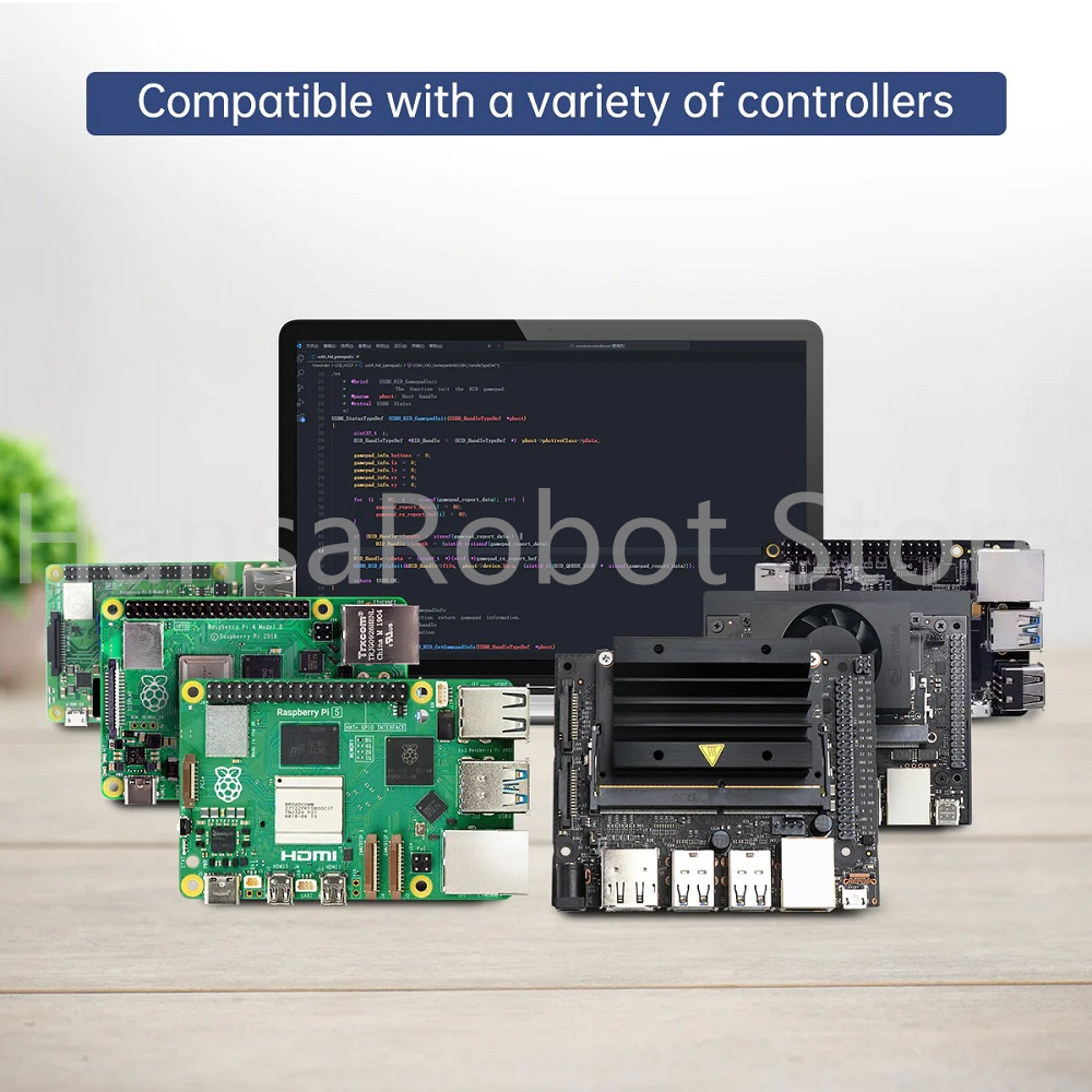 Hikonder-USB câmera de grande angular, Jetson Nano Raspberry Pi 5, Driver-Free Smart Car ROS Robot Vision Module