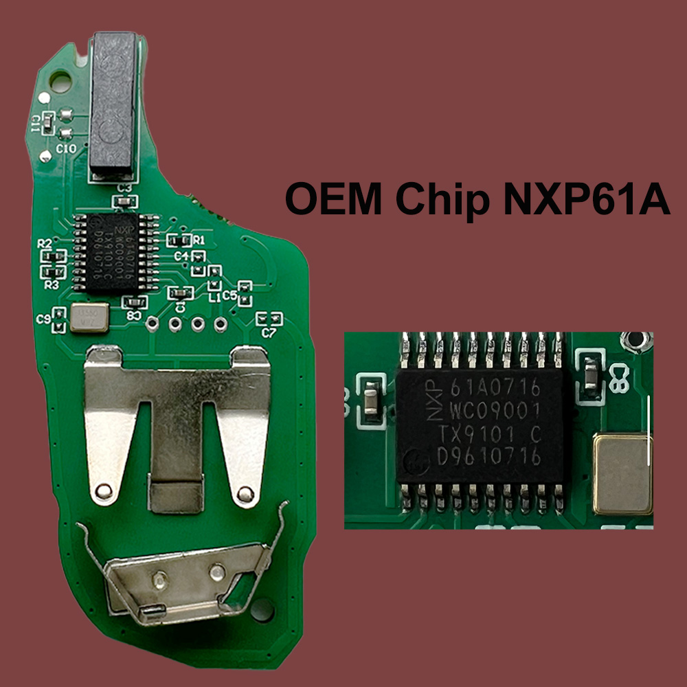 SUPERKEY 46 чип 433 МГц HU83 VA2 откидной дистанционный складной автомобильный ключ для Citroen C-Elysee C4-Cactus Peugeot 208 2008 301 308 508 5008