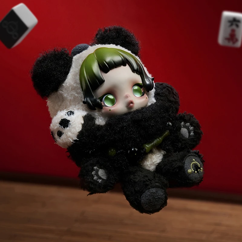 POP MART SKULLPANDA Leniwa Panda Pluszowa Zawieszka Limitowana Edycja, maksymalnie 2 sztuki na zamówienie