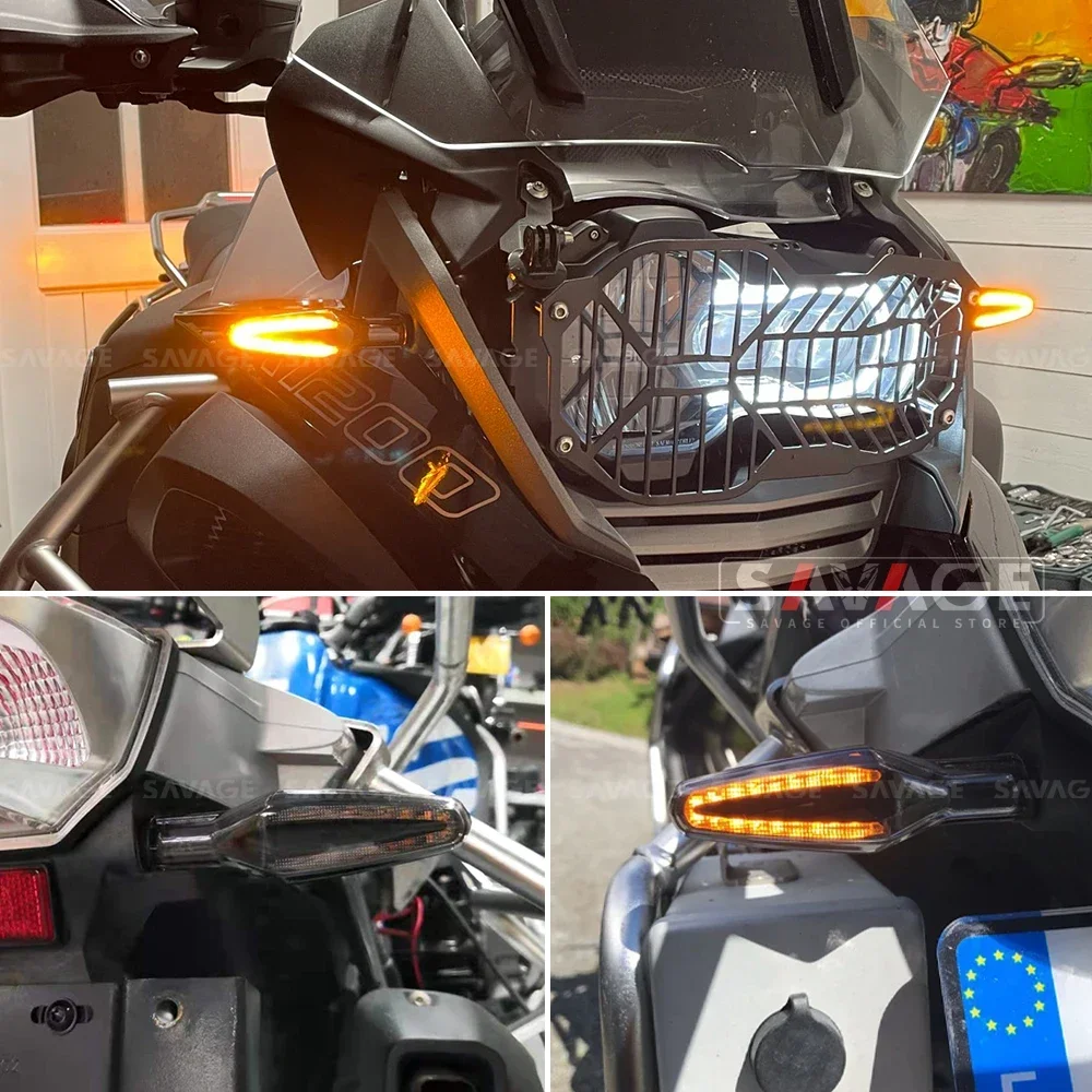 Mặt Trận 2021 Đèn LED LED Tín Hiệu Cho Xe BMW R1250GS/ADV S1000R S1000XR F900XR 2020 Xe Máy Đèn Chỉ Báo R 1250 GS S 1000 R XR