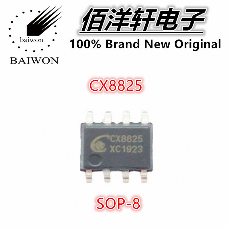 Chip IC da solução de carregamento do poder-carro, CX8822, CX8823, CX8824, CX8825, SOP-8, 5pcs