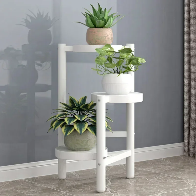 Support pour plantes en bambou à 4 niveaux, grand support de Pot de fleur d'angle, présentoir nordique pour salon, chambre à coucher, organisateur de balcon