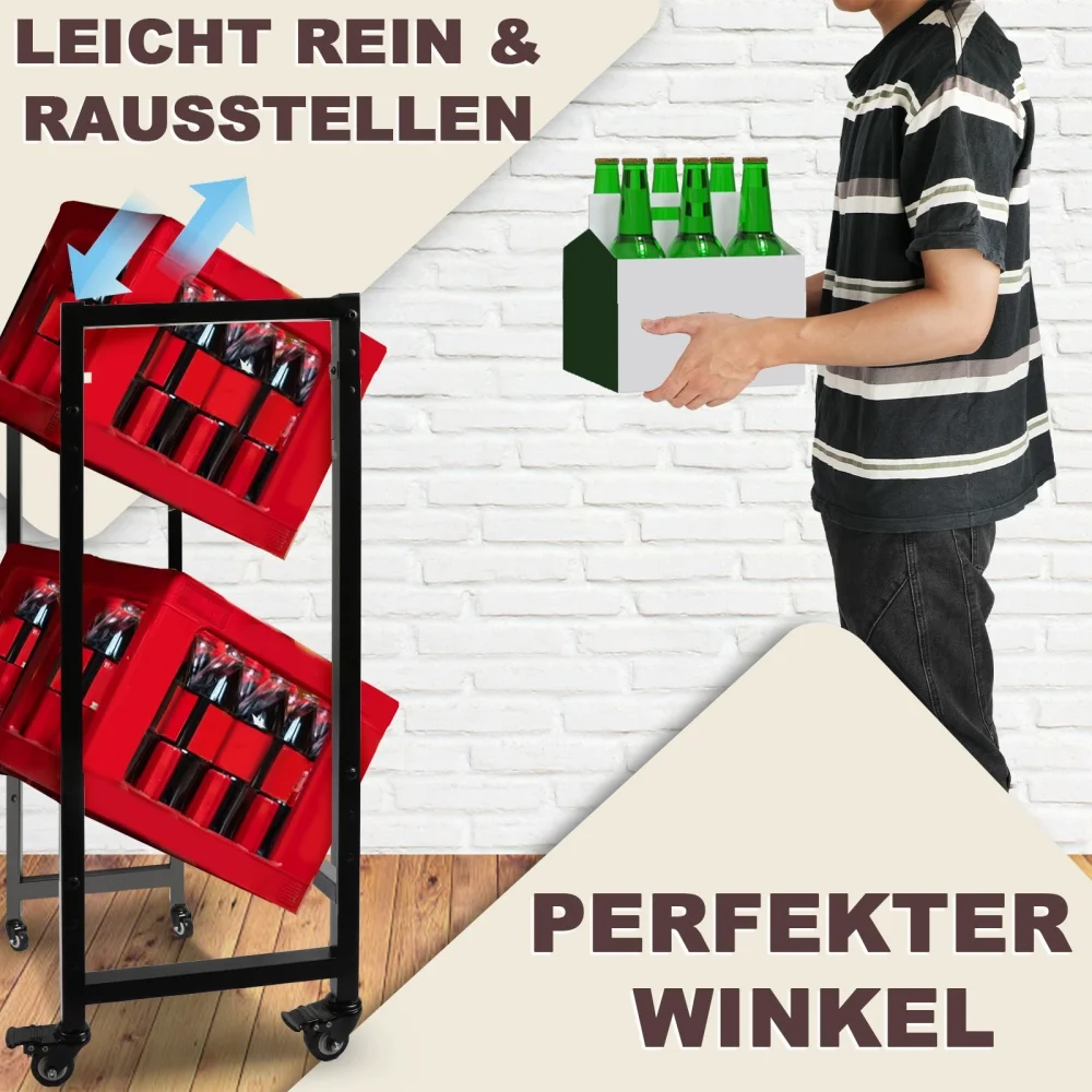 COSYHOMES - Gancio per supporto per scatola di birra arrotolabile a 2 livelli e apribottiglie. Vendita di liquidazione pratica e versatile