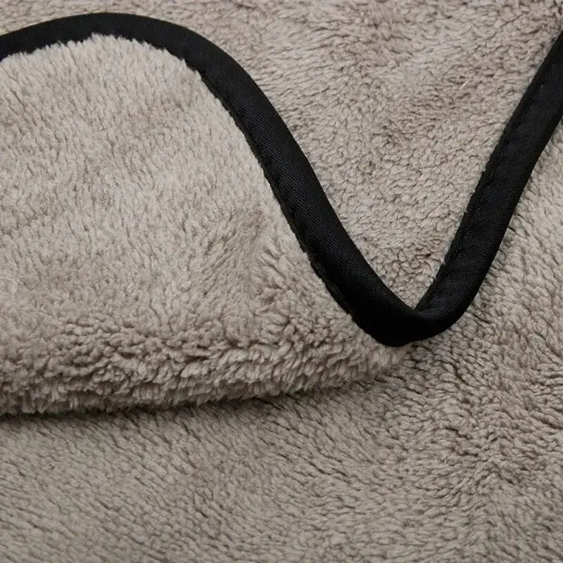 Toalla de microfibra de 75x35cm, paño para lavado de coches, limpieza automática, cuidado de puertas y ventanas, paño seco grueso y fuerte absorción de agua para detalles de coches