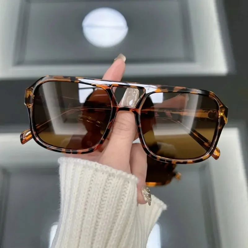 Gafas de sol cuadradas Vintage para mujer, gafas de sol Retro de diseñador de marca, gafas de sol femeninas, espejo de moda para exteriores, Очки Сotyнеvlak Жletiе