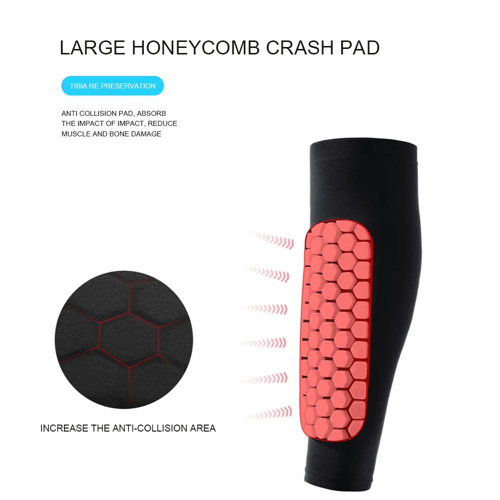 Bóng Đá Shin Cận Vệ Thể Thao Ngoài Trời Tổ Ong Chống Va Chạm Miếng Lót Bảo Vệ Bảo Vệ Chân Vớ Bảo Vệ Thể Thao An Toàn Bánh Răng