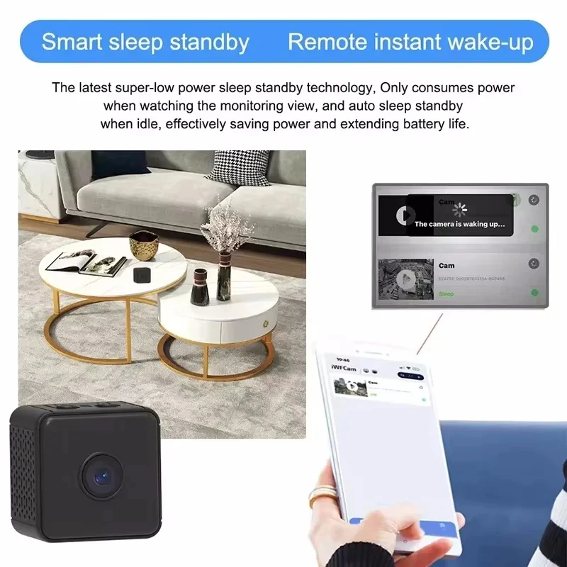 1080P HD Mini Wireless WiFi Camera With Night Vision Motion Detection Remote View Cam Video Voice Recorder For Household 2025