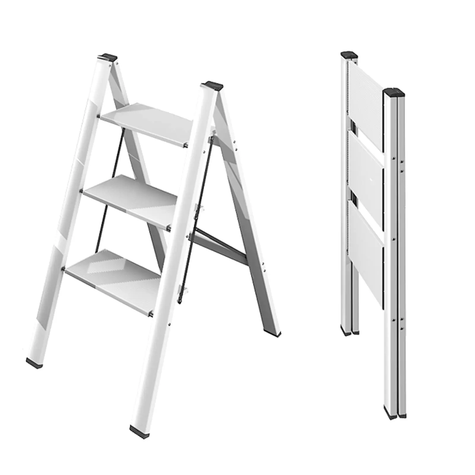 2024 Prima High Quality Foldable Step Working Tools  Lightweight Aluminum Ladder for Household