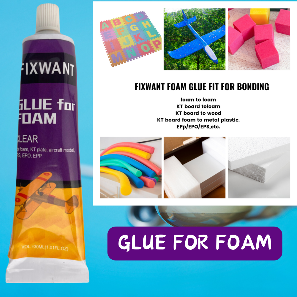 Pegamento de espuma de alta resistencia para unir impermeable, esponja, modelo de avión, madera, Metal, EPS, EPO, EPP, adhesivo y más
