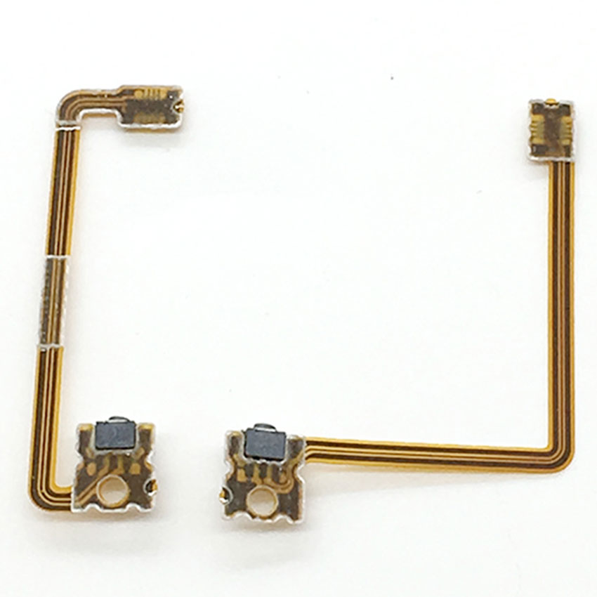 JCD L R ショルダーボタンとフレックスケーブル 3DS 3DSLL 3DSXL 新しい 3DS LL XL 修理左右スイッチトリガー