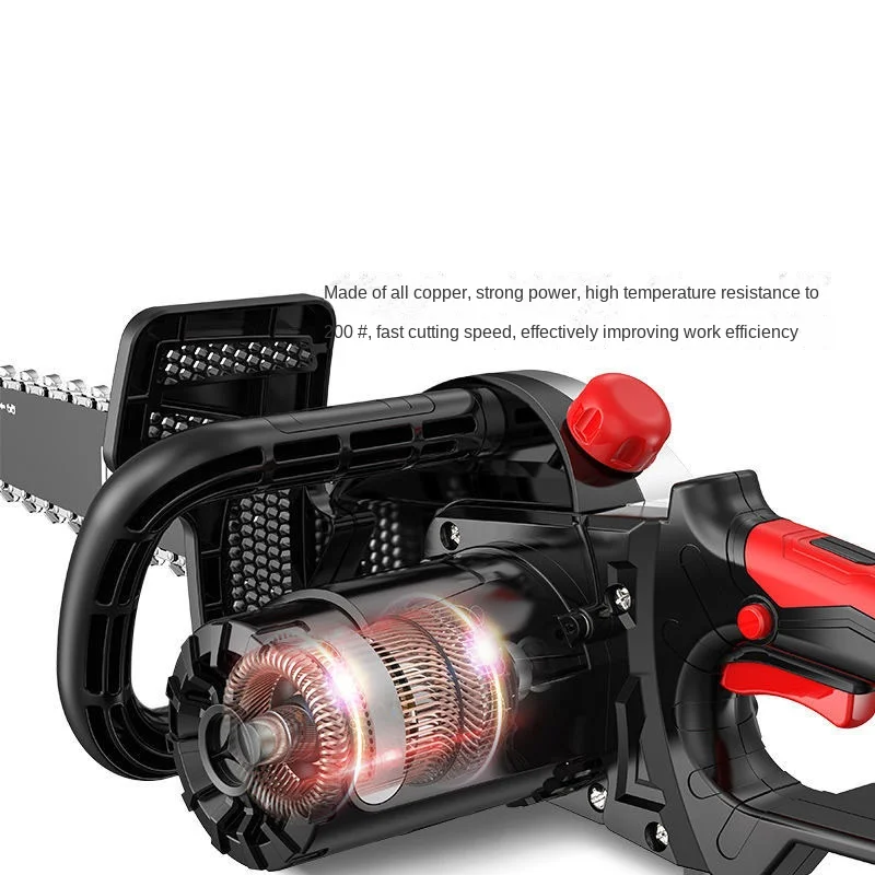 16 นิ้ว 2400W High-power Chainsaw เข้าสู่ระบบเลื่อยไฟฟ้า Chainsaw มือถือ Chainsaw ตัดลูกโซ่ไฟฟ้าเลื่อย