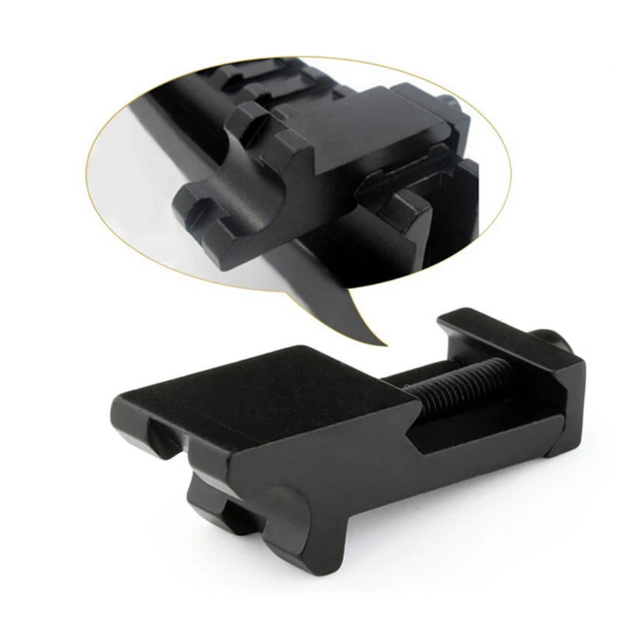 45 graden hoek offset zijadapter RTS 20 mm railwapen tactische zaklamp laser scope mount jachtgeweer