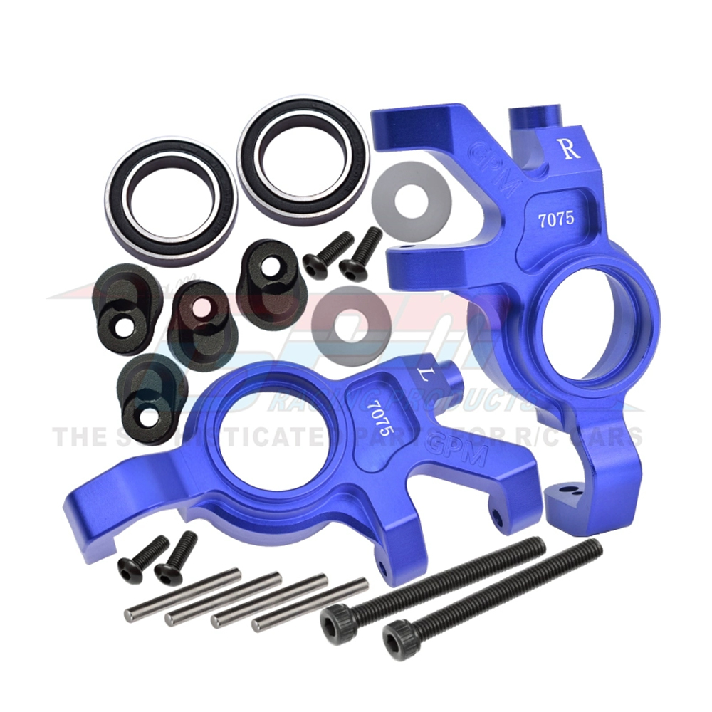 GPM blok setir Depan Cup kemudi logam 7075 7737X 7836 untuk Traxxas 1/6 XRT 1/5 X-MAXX WideMaxx 8S truk Monster mobil RC