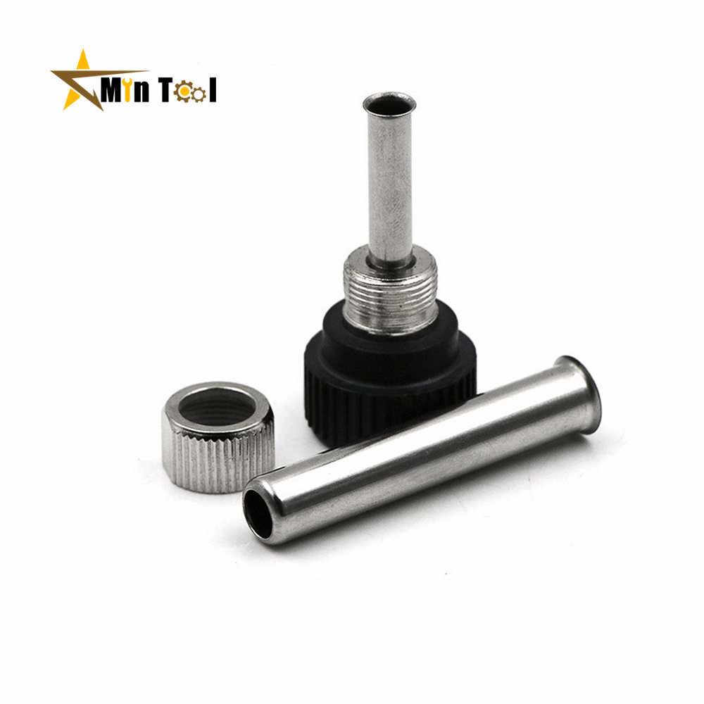 Buchse + Mutter + Elektrische Holz Kopf Löten Station Eisen Für 936, Eisen Kopf Kanüle Eisen Spitze Buchse Hand Werkzeug zubehör