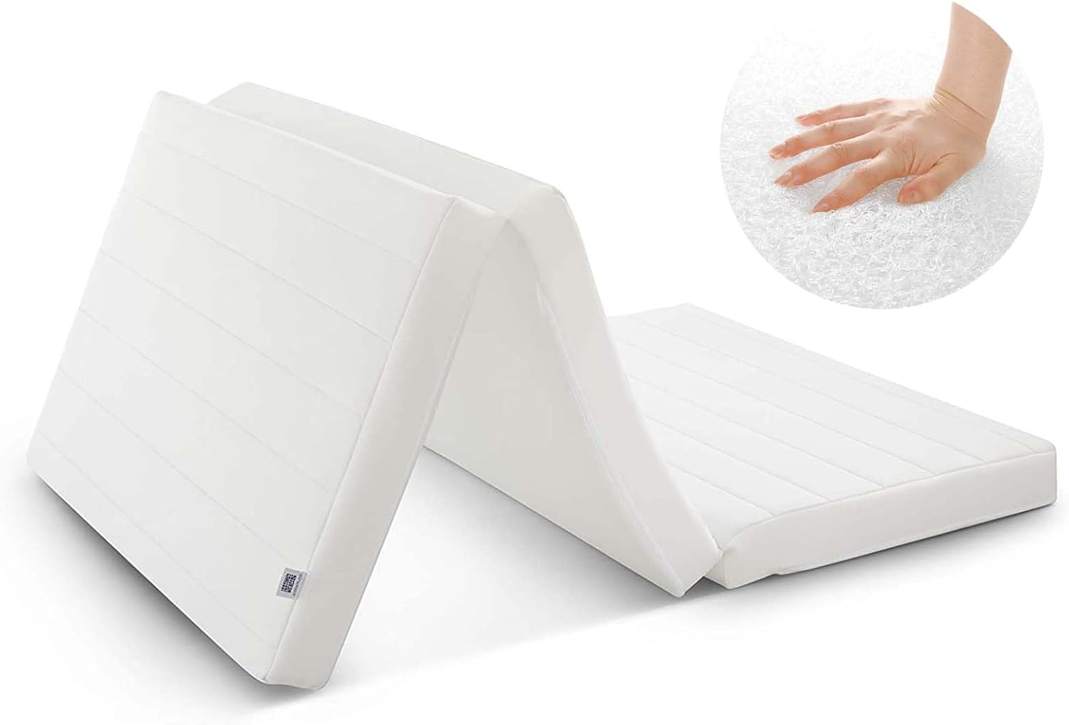 エアーウィーブマットレス シングル スマート Z01 三つ折り 折りたたみ可能 高反発 洗える 厚さ9cm 日本製 通気性 ボディプレッシャー