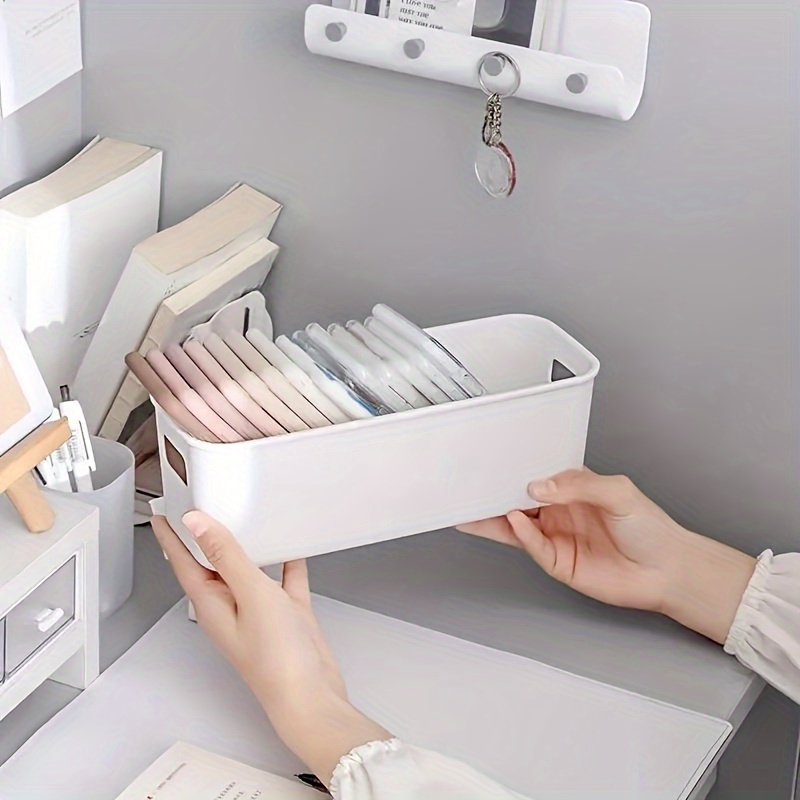 10pcs multifunctional storage box durable large-capacity desktop storage box underwear storage suitable for sundries storage