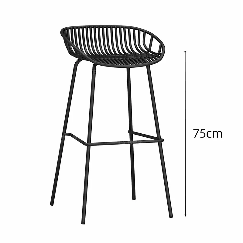 อาหารเช้าหรูหราเก้าอี้บาร์ห้องครัว Modern Design Home Nordic Minimalist สูงเก้าอี้บาร์สํานักงาน Taburete De Madera เฟอร์นิเจอร์