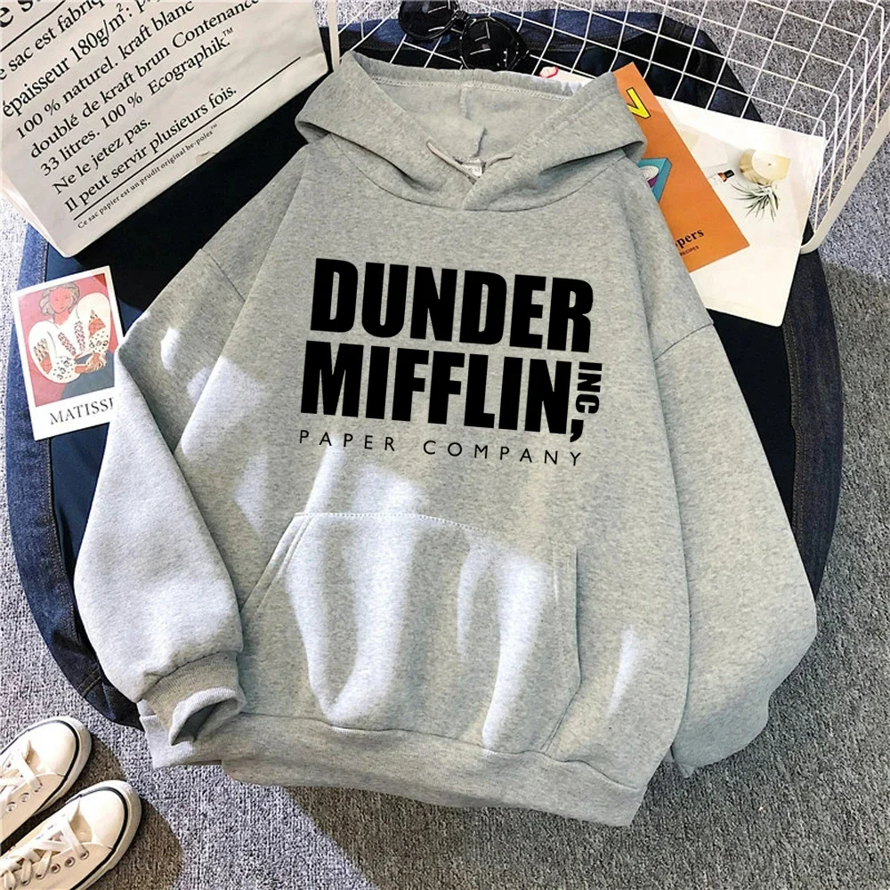 2025 The Office Dunder Mufflin INC Papier Hoodie Dwight Schrute Sweatshirt Männer Frauen Hoodies Casual Pullover Kapuzenpullover