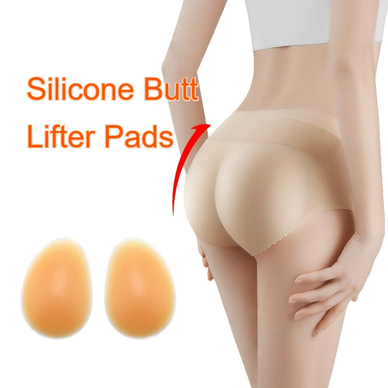 Silikon-Po-Lifter-Pads für Hüfte, selbstklebend, nahtloser Hüftverstärker für Frauen, großer Arsch, natürlich aussehender, kurviger Bum-Boost-Einsatz, verdickt