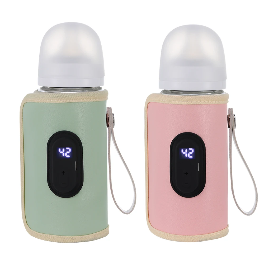 Couvercle de bouteille chauffant USB à température constante, artefact d'isolation, couvercle de lait chaud, couvercle d'isolation universel portable pour ou