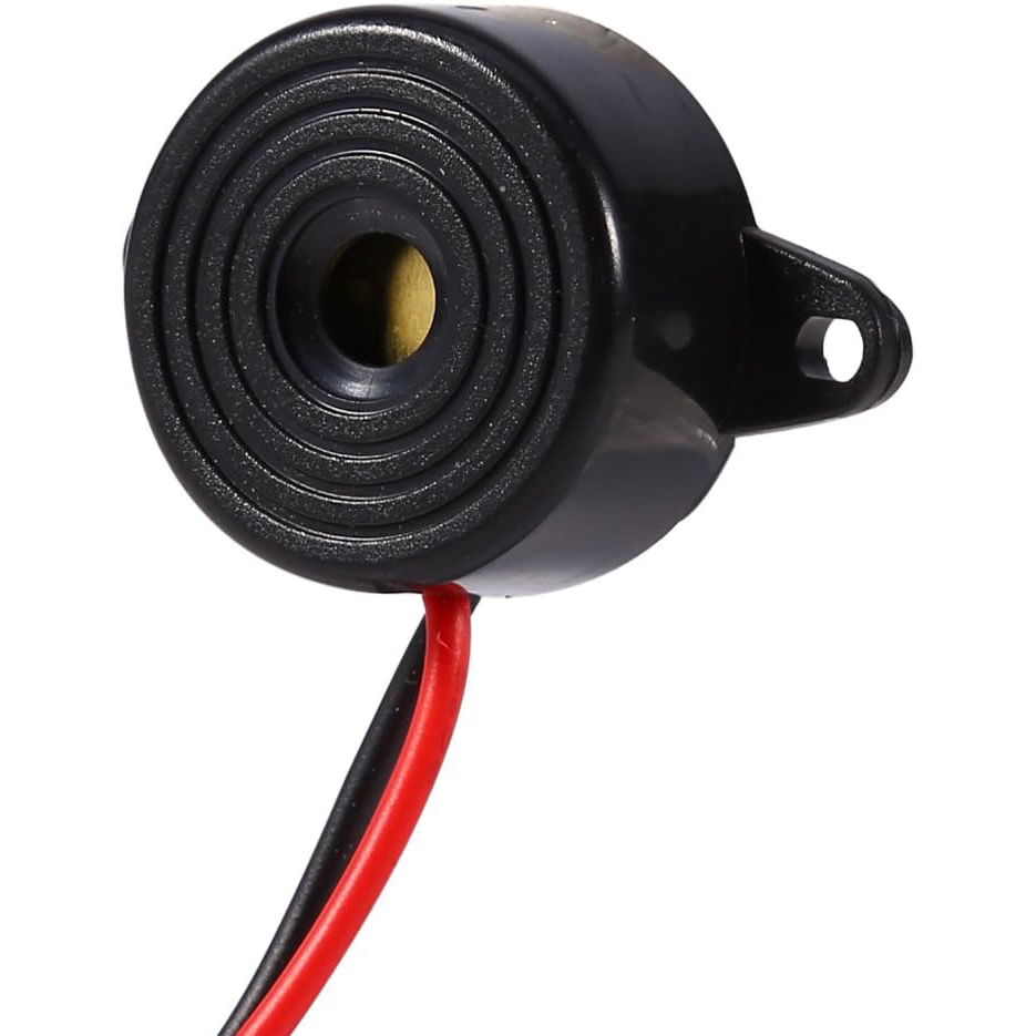 1 Uds SFM-27 DC 3-24V sirena de alarma zumbador activo piezoeléctrico electrónico, altavoz de pitido continuo de alto decibelio de 95dB para Arduino