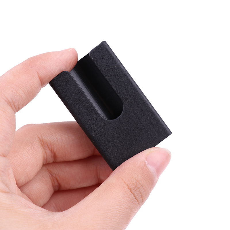 1PCS Universal Razor Head Protective Cover Case Plastic Double Edge Razor Knife Head Cover Sleeve for Long Handle Shaver