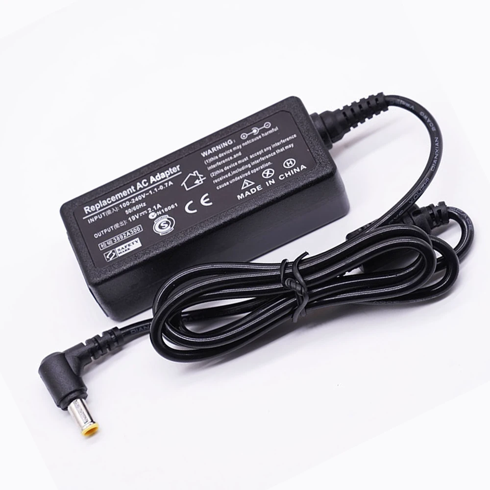 19V 2.1A 6.5*4.4MM Adapter FOR LG 24 inches LED LCD Monitor AP16B-A LCAP26B-E ADS-45FSN-19 19040GPCU Charger Power Supply cord