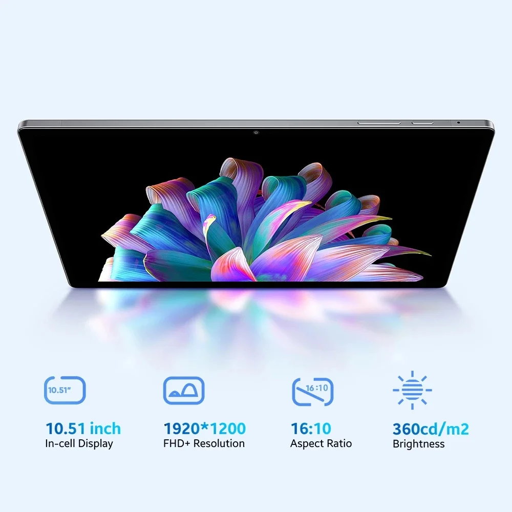 Globale Version CHUWI HiPad XPro 10 Zoll Tablet Android 12 Unisoc T616 Octa Core 4G LTE 6 GB 128 GB 13 MP 7000 mAh Akku Tablets