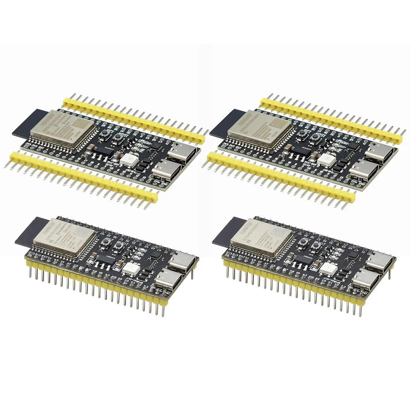 ESP32 S3 Development Boards with Expansion Adapter Kit 2.4G Wifi BT Module ESP32-S3WROOM1 N8R2 N16R8 44Pin Type-C ESP32-S3