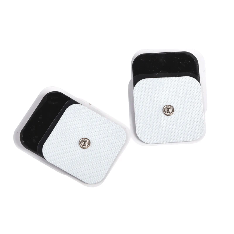 5*5cm TENS Unit Replacement Pads Non-woven Self Adhesive for Therapy Patches Digital Machine Massager Body Massager Sticker