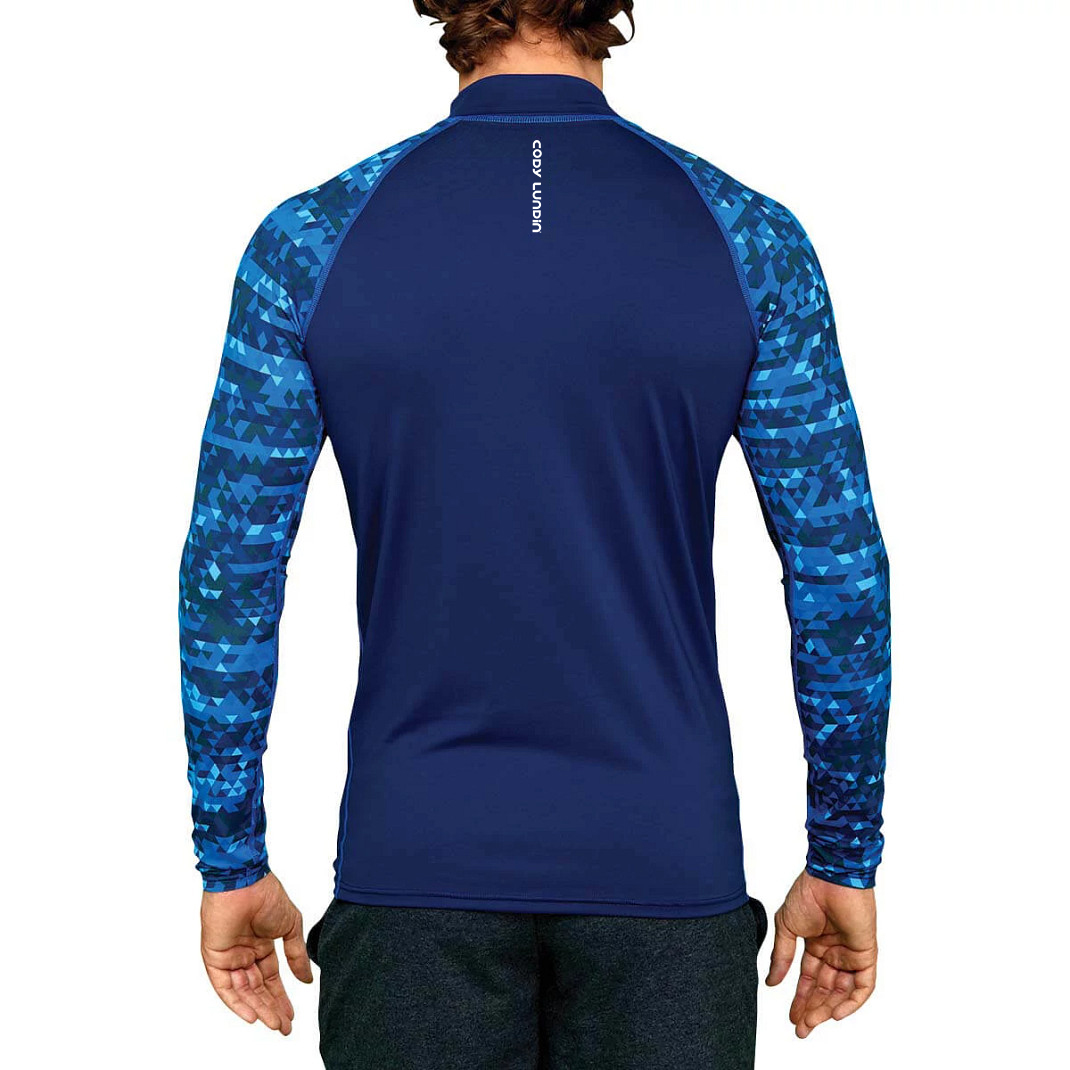 Cody Lundin メンズ 長袖シャツ UPF 50+ UV 保護 日焼け止め スウェットシャツ ハイキング ランニング ワークアウト 水泳 サーフ ラッシュガード用