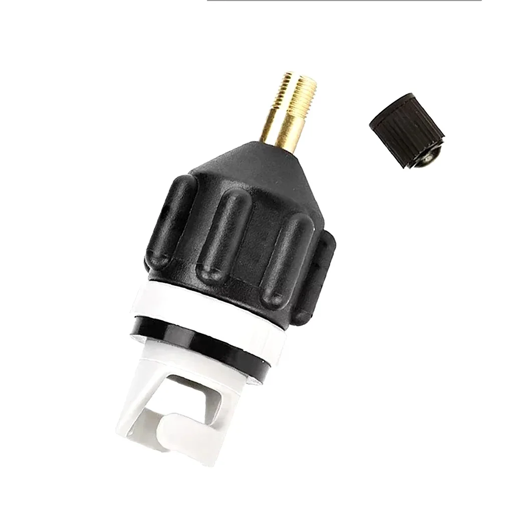 Adaptador de válvula de aire duradero, adaptador de válvula de aire para bote de remos resistente al desgaste, adaptador de bomba inflable de nailon para Kayak para tabla SUP