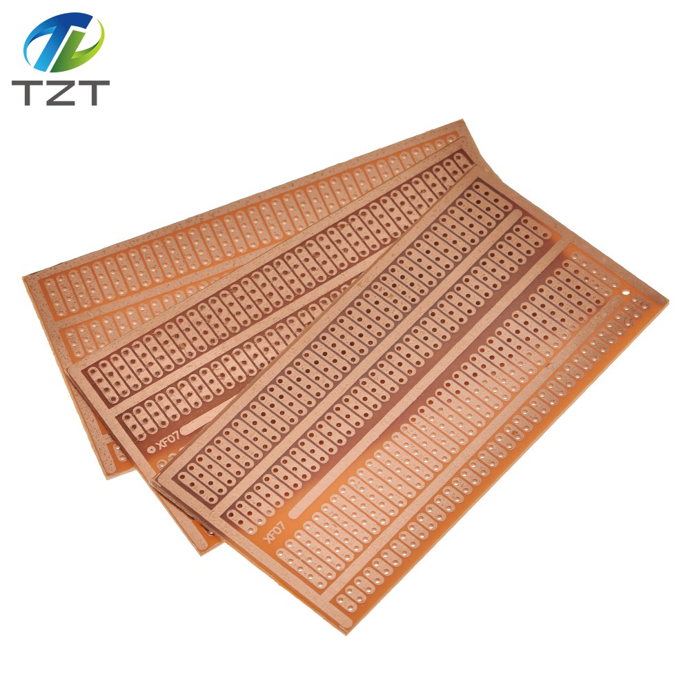 5x9.5CM DIY Prototype Paper Plate Universal Experiment Matrix Circuit Board Two Holes Three Connected Hole Four Holes 50X95MM