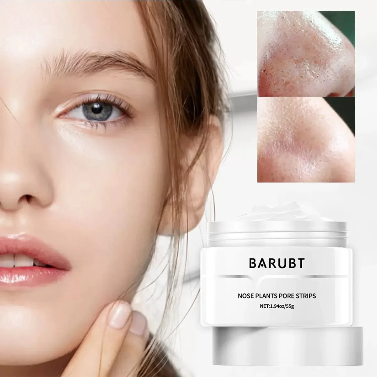 Removedor de cravo eficiente máscara de nariz tira de poros máscara preta peeling tratamento de acne preto limpeza profunda cuidados com a pele coreia