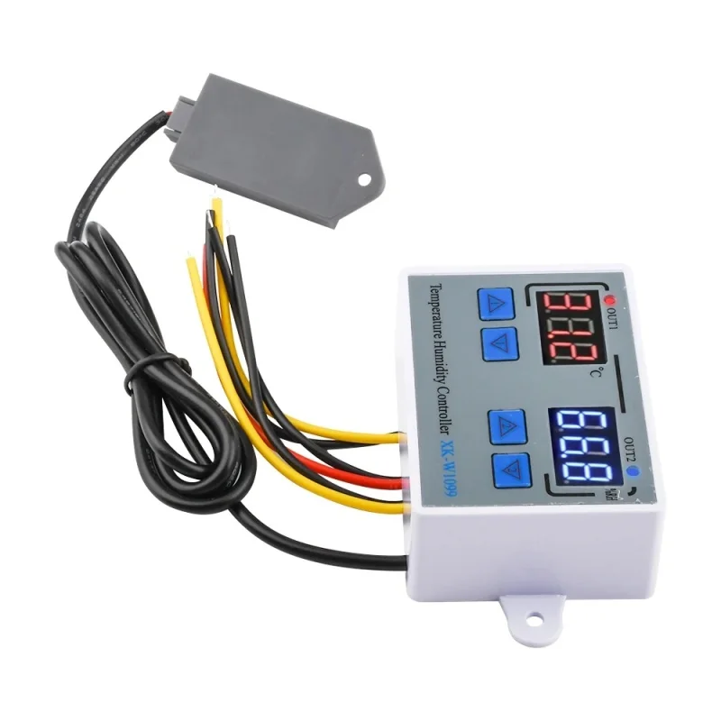 XK-W1099 intelligent digital display temperature and humidity controller greenhouse incubation constant humidity