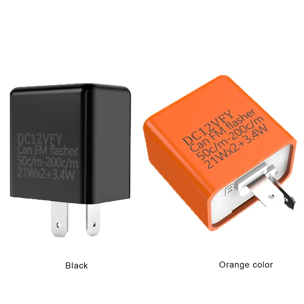DV 12 V Frequenzrelais, verstellbare Blinkeranzeige, 3 Gänge, Fix, Motorrad-Blinker, Mehrfachschutz, LED-Blinker